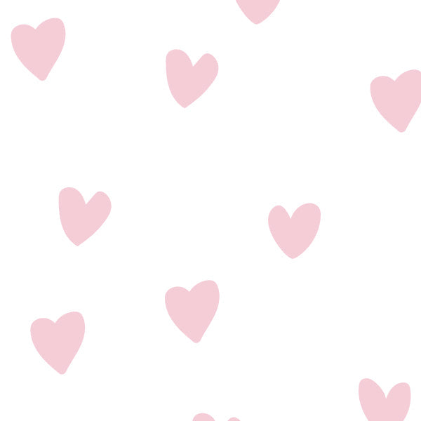 decal hearts. Pink sample