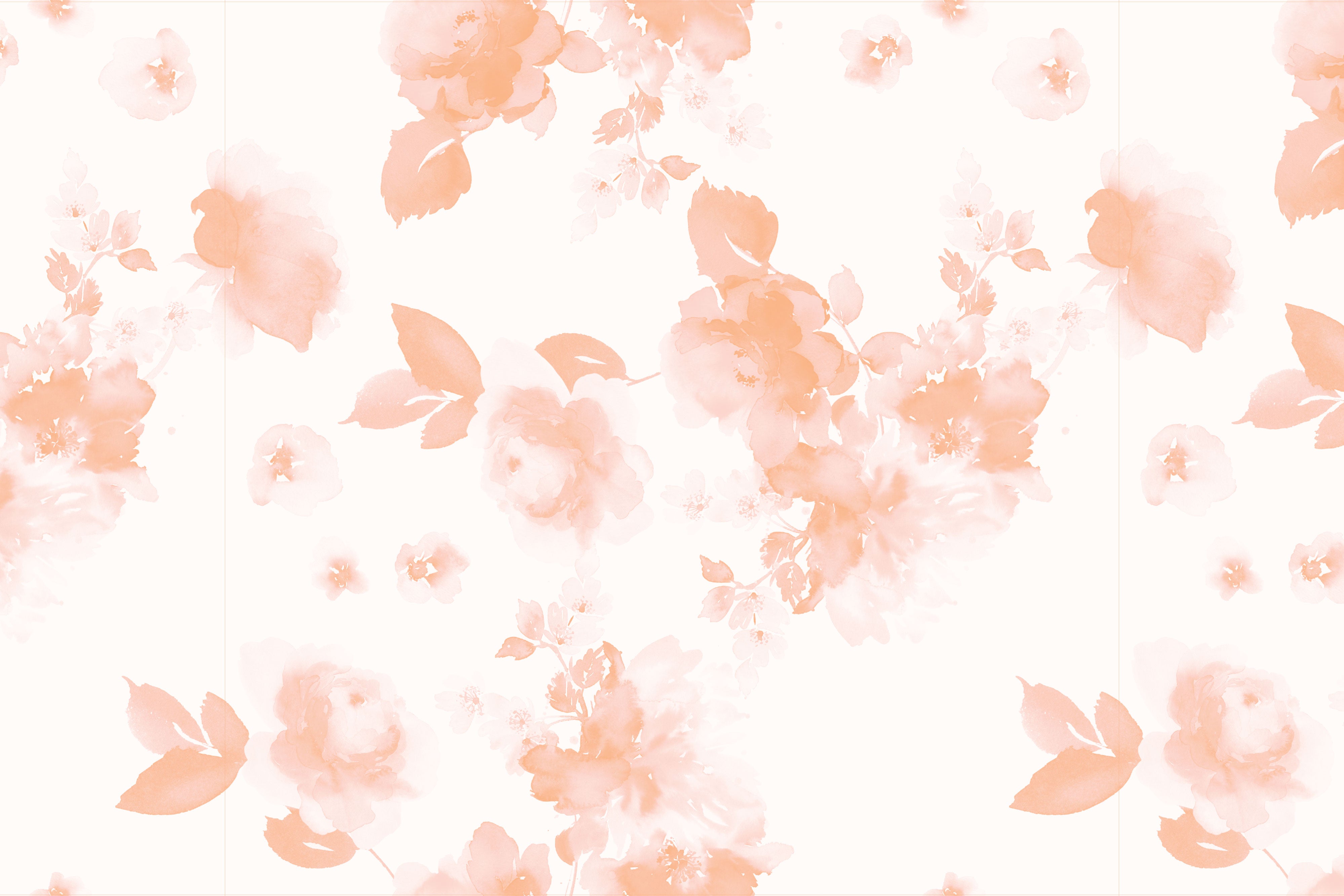 Soft Floral Wallpaper