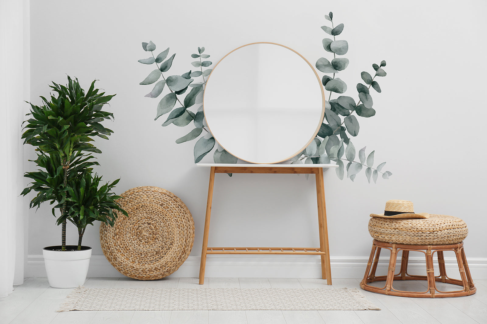 Eucalyptus Leaves Wall Decals