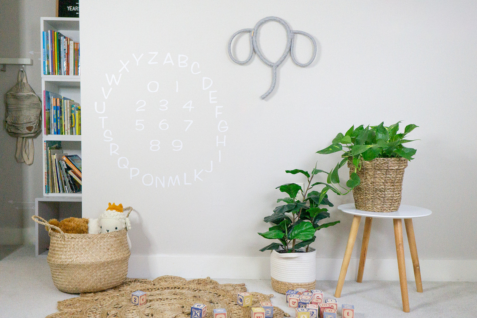Alphabet & Numbers Wall Decals