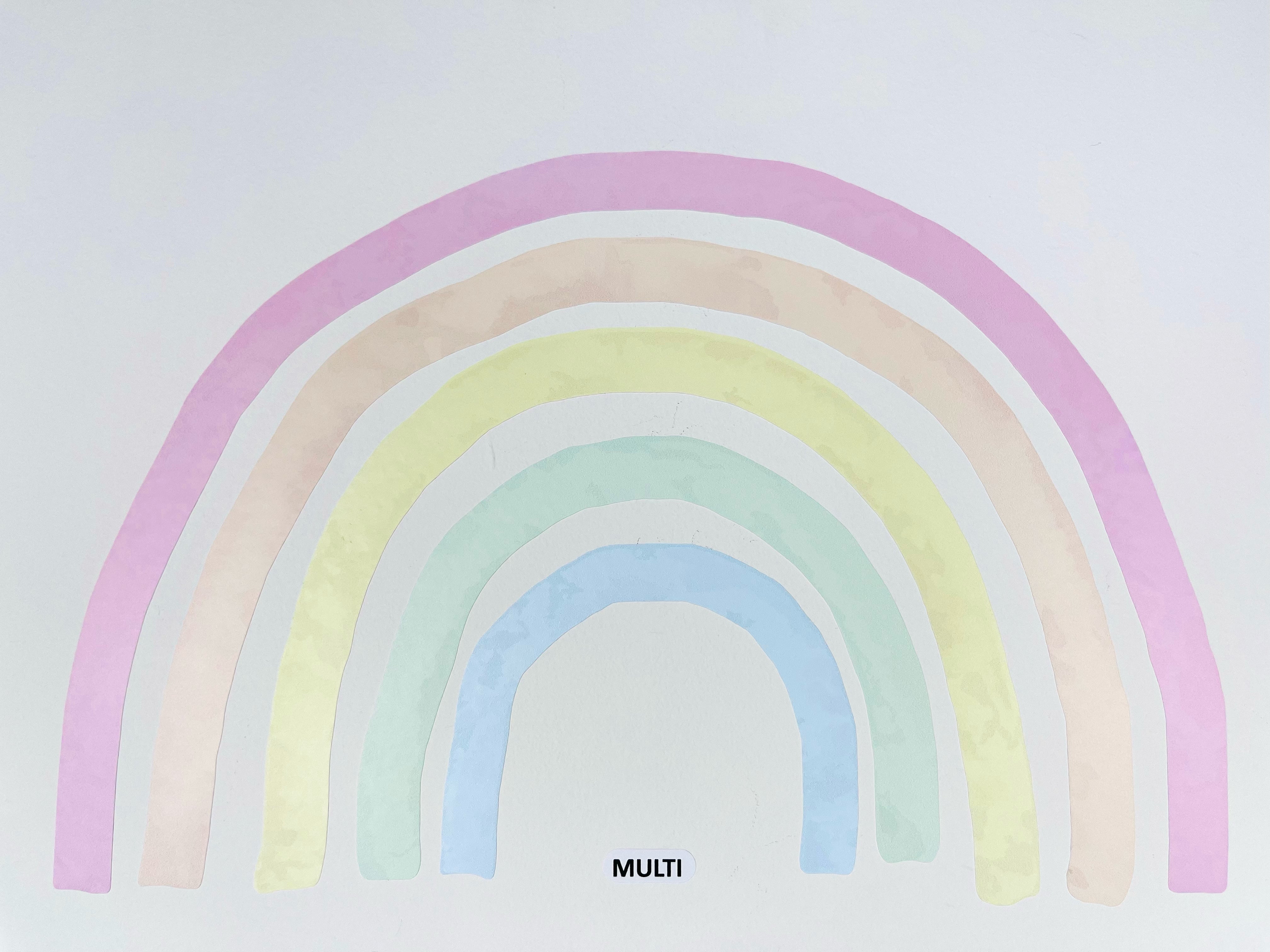 Swatch image of Multi rainbow