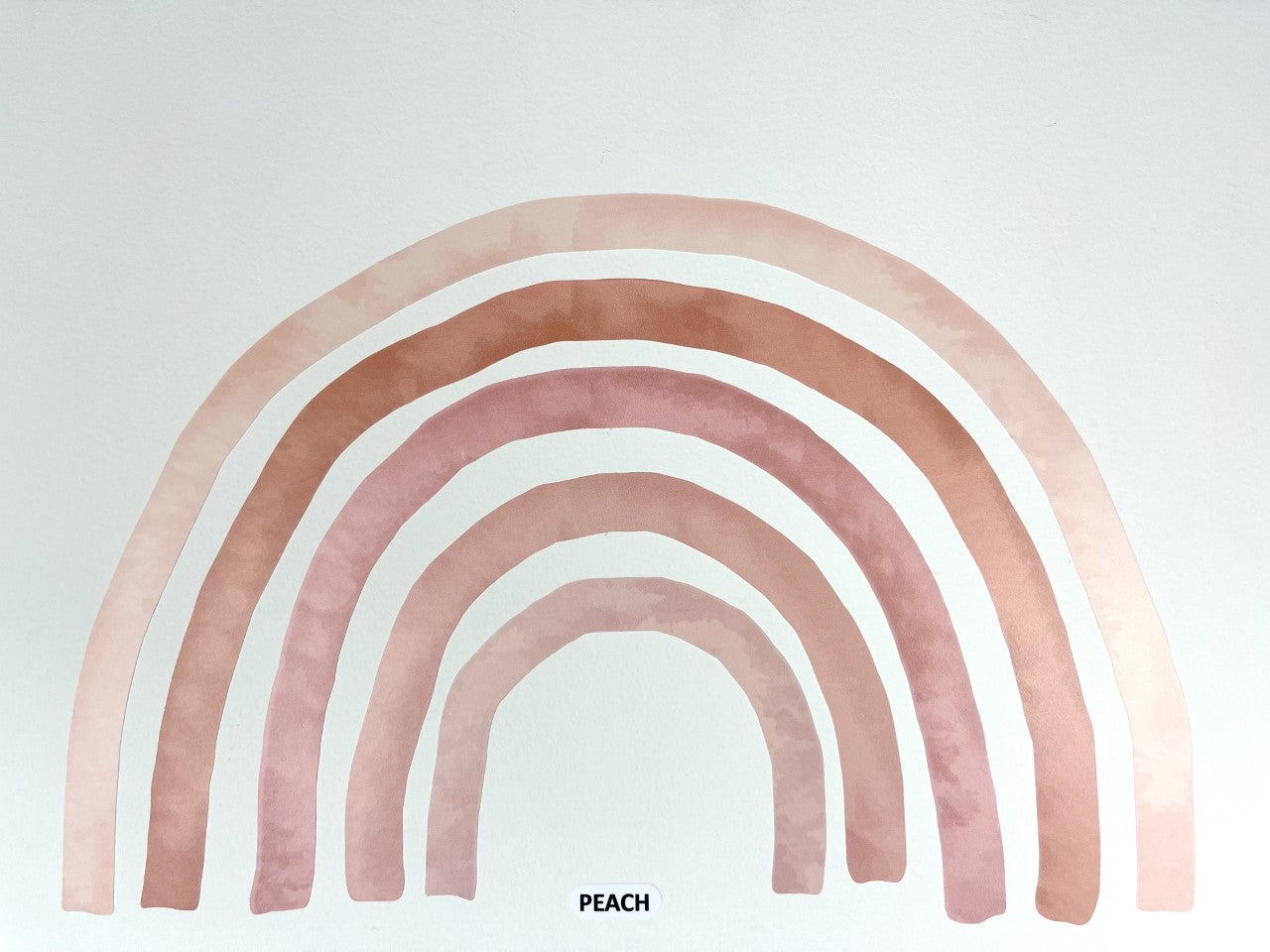 Swatch image of Peach rainbow