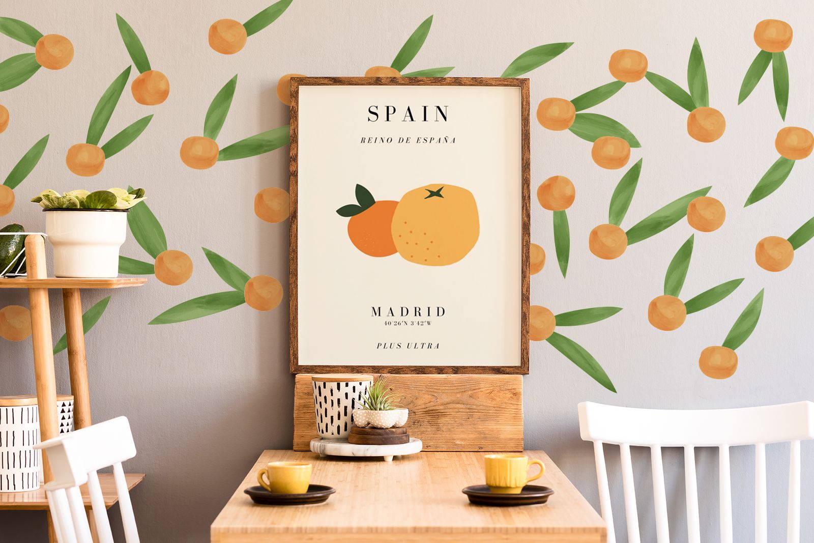 Apricot Jelly Fruit Wall Decals